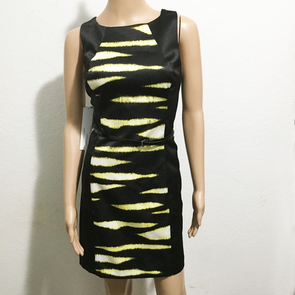 Kensie Dresses & Skirts - Kenzie Belted Sheath Dress Size 8 NWT